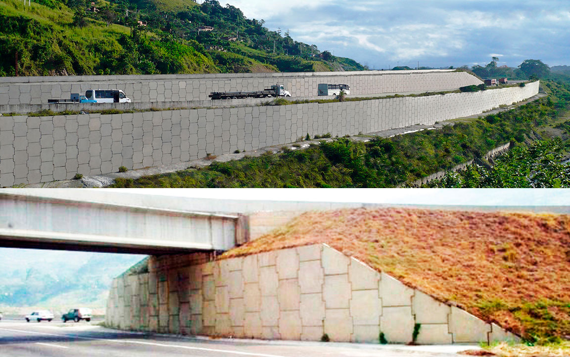 L der en muros de contenci n estribos de puentes muros de suelo